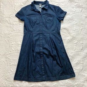 Merona dark denim dress